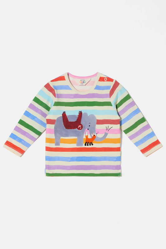 Gorman - Ta-DA Elephant Baby T-Shirt - multi
