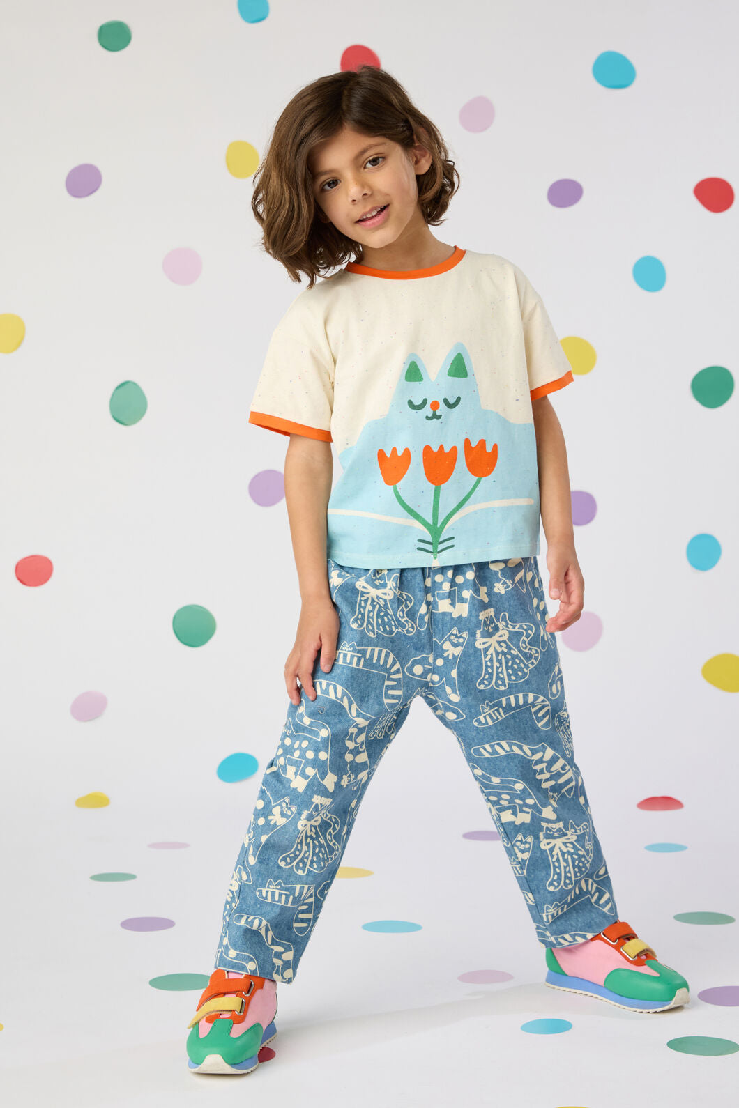 Gorman - Denim Cats Kids Pant - denim