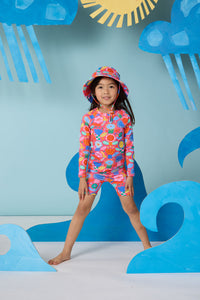 Gorman - Bloom Boom Kids Swim Top - pink