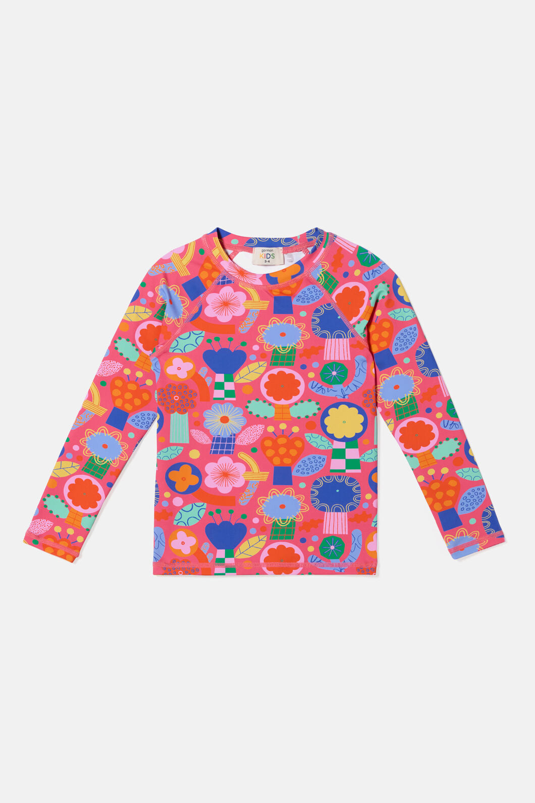 Gorman - Bloom Boom Kids Swim Top - pink