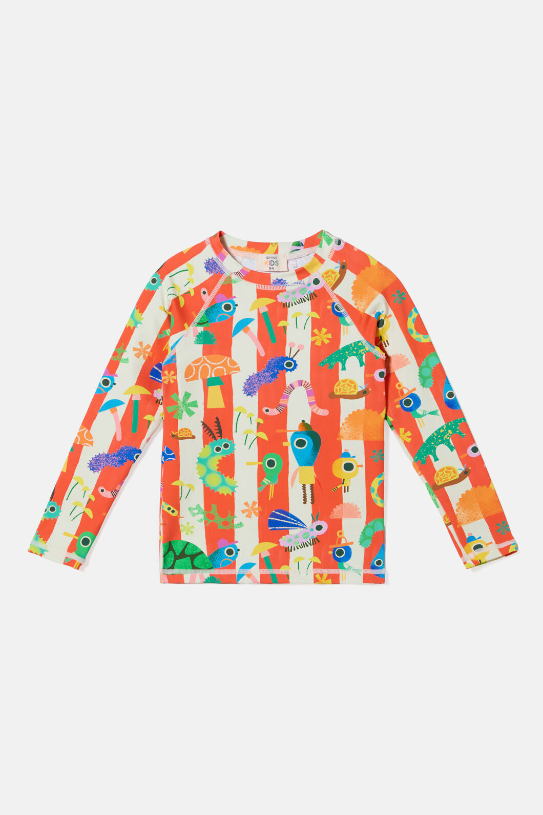 Gorman - Beach Buggies Kids Swim Top - multi