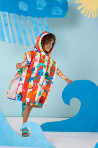 Gorman - Beach Buggies Kids Poncho - multi