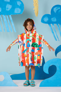 Gorman - Beach Buggies Kids Poncho - multi