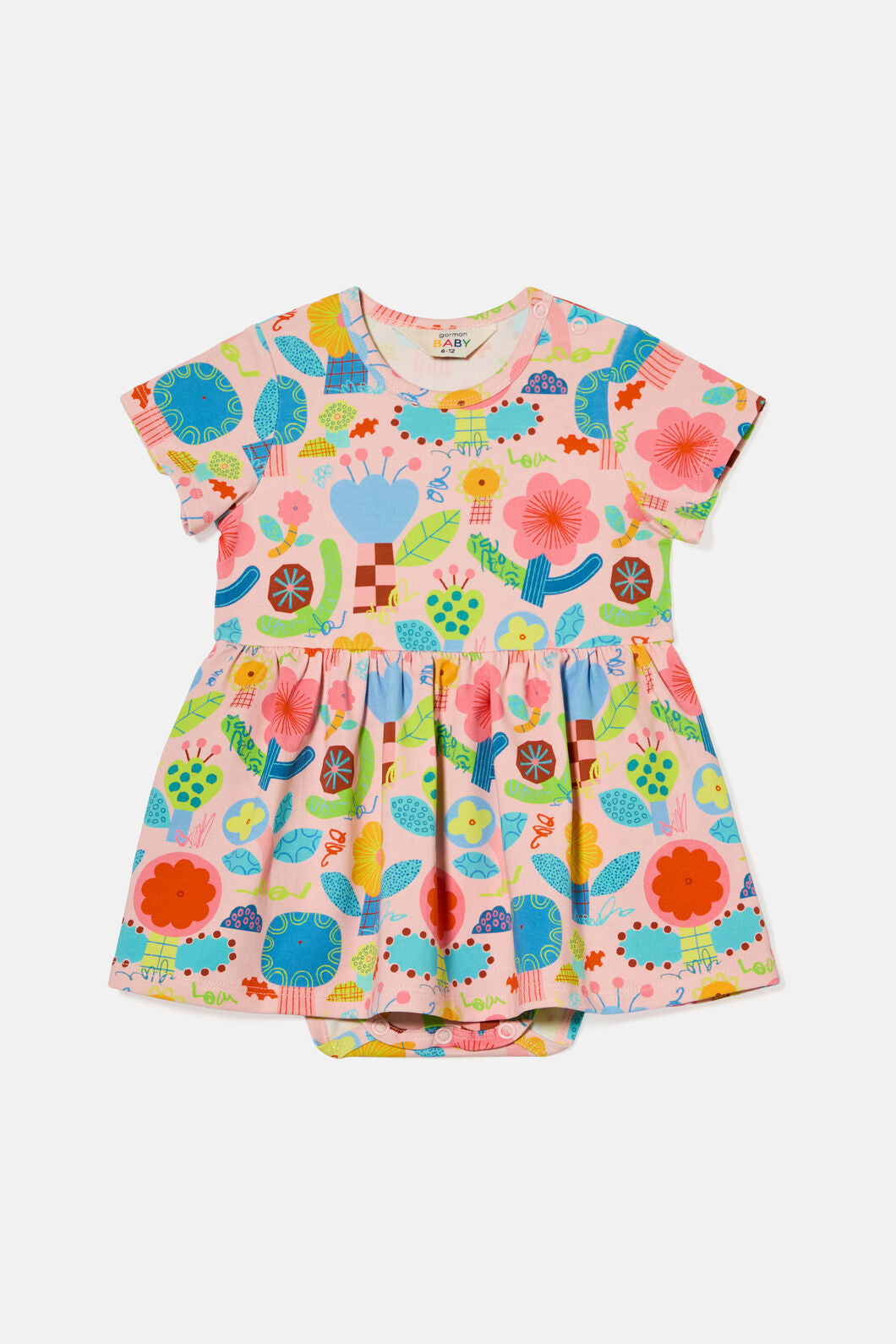 Gorman - Flash Flora Baby Dress - pink