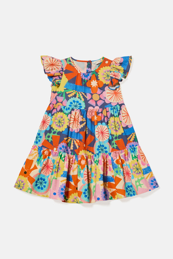 Gorman - Joy Floral Kids Dress - cream