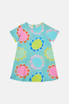 Gorman - Floral Kids Dress - blue