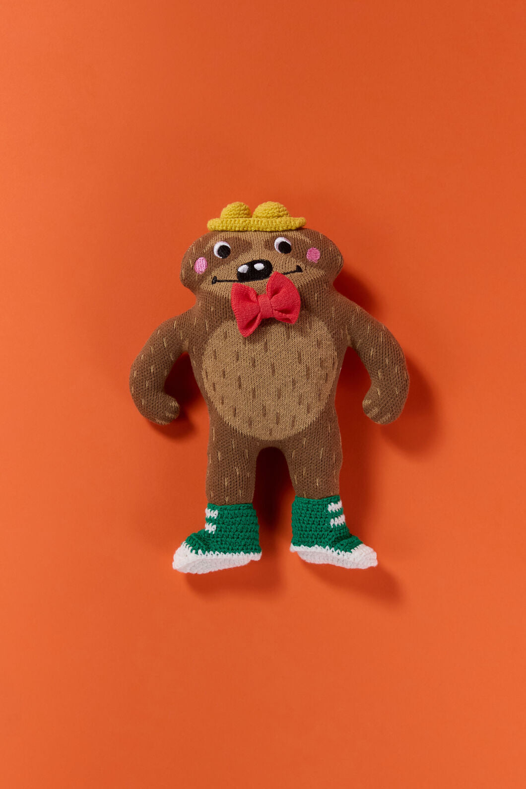 Gorman - Sloth Guy Kids Knit Toy - multi