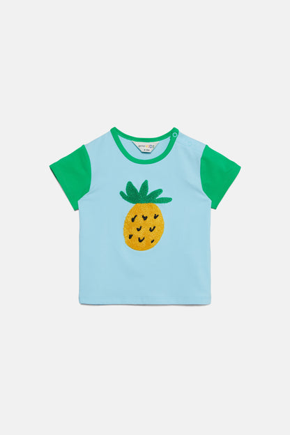 Gorman - Pineapple Baby Tee - blue