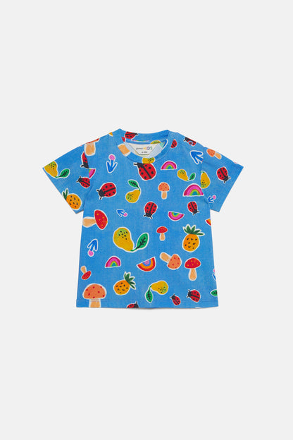 Gorman - Rainbows Baby Tee - blue