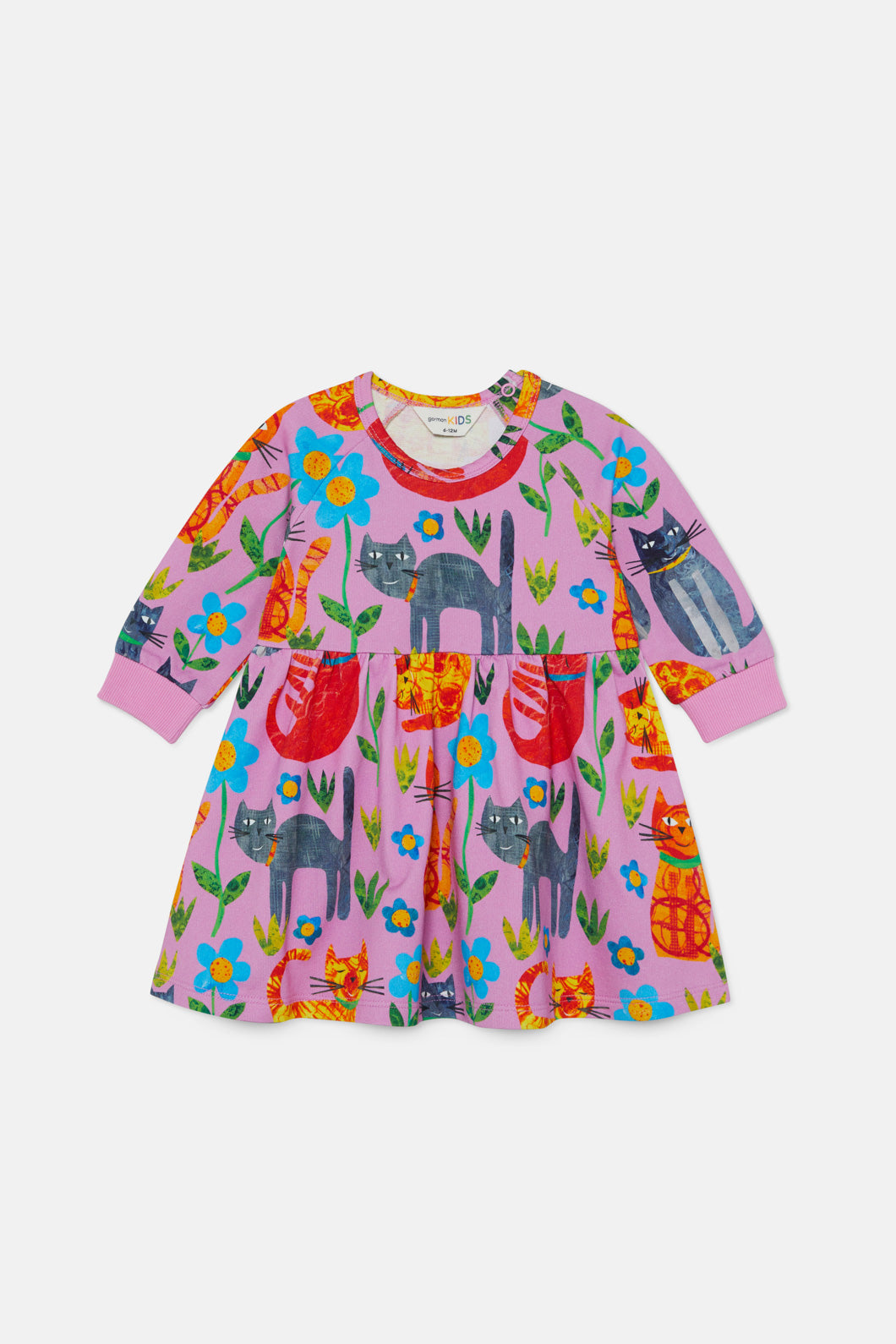 Gorman - Meow Baby Dress - pink