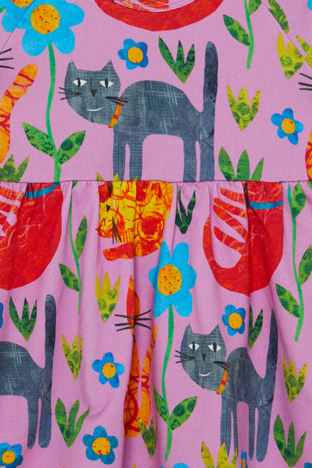 Gorman - Meow Baby Dress - pink