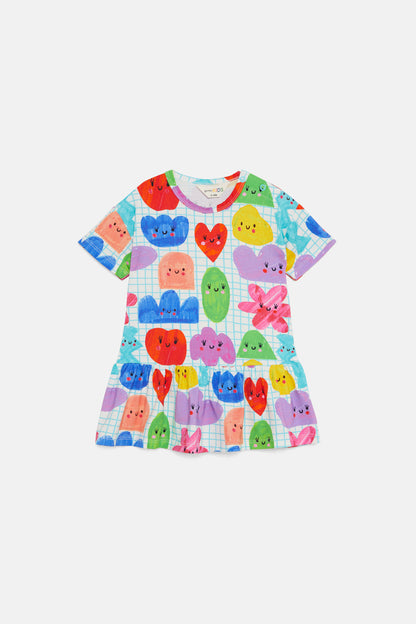 Gorman - Bubbles Baby Dress - print