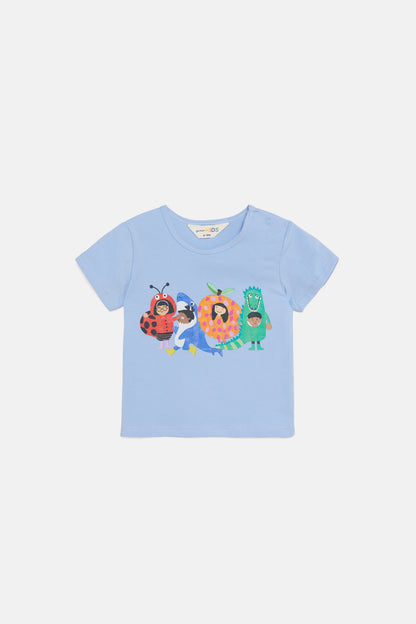 Gorman - Dress Ups Baby Tee - blue