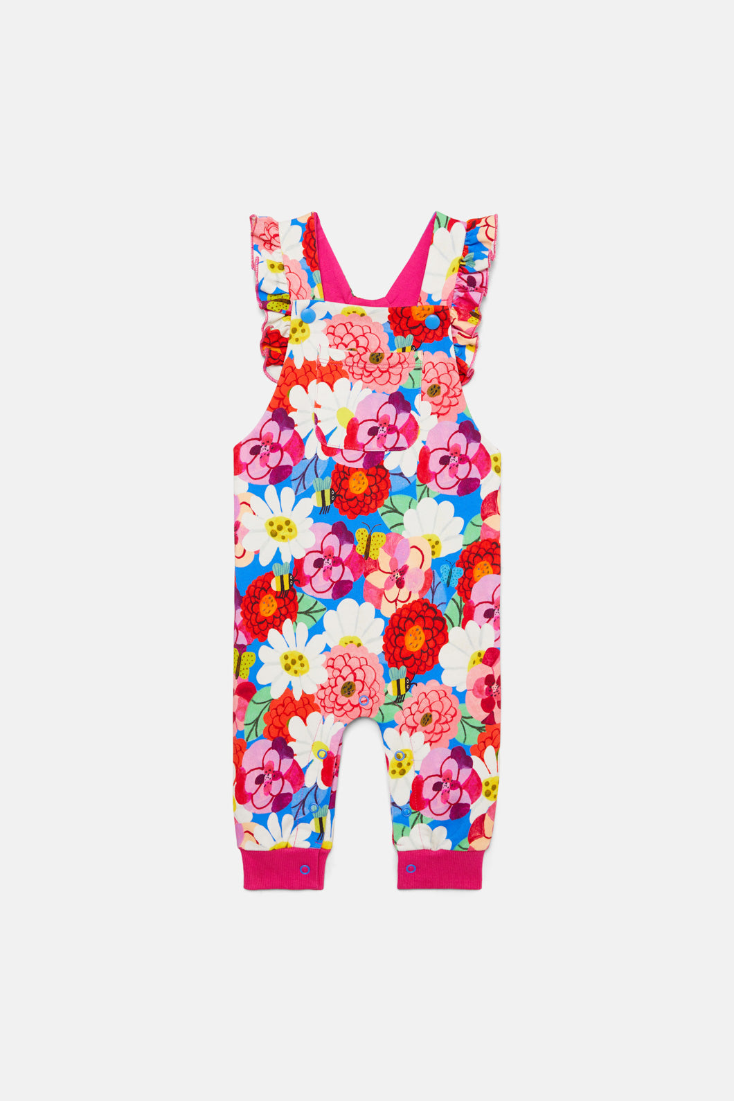 Gorman - Dahlia Baby Overalls - print