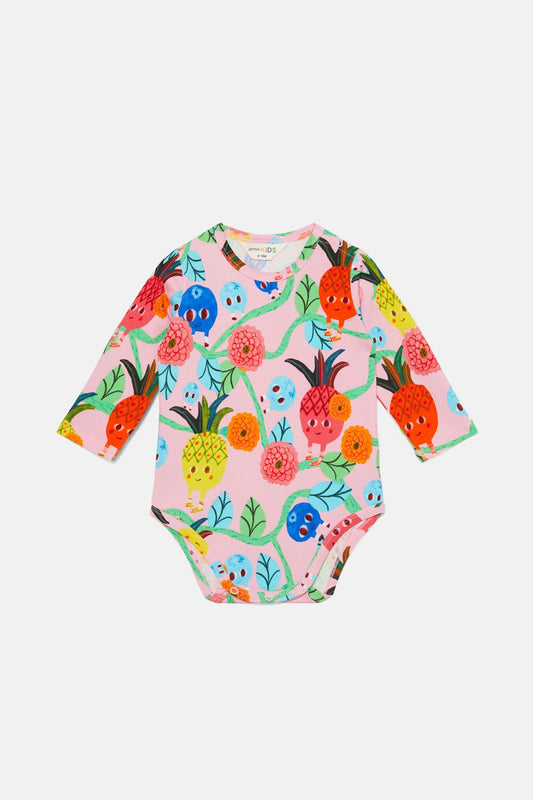 Gorman - Pineapple Baby Onesie - pink
