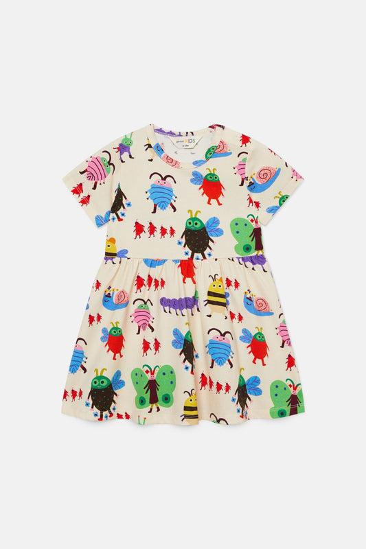 Gorman - Walky Baby Dress - cream