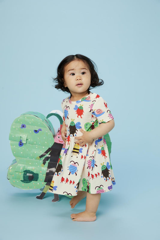 Gorman - Walky Baby Dress - cream