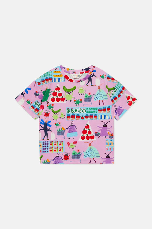 Gorman - Shopping Kids SS Tee - lilac