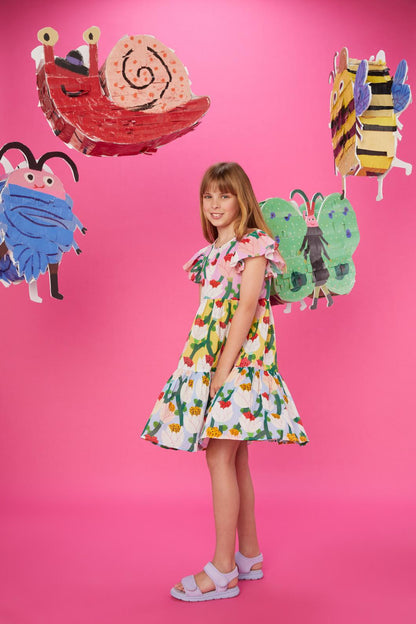 Gorman - Orchid Kids Splice Dress - multi