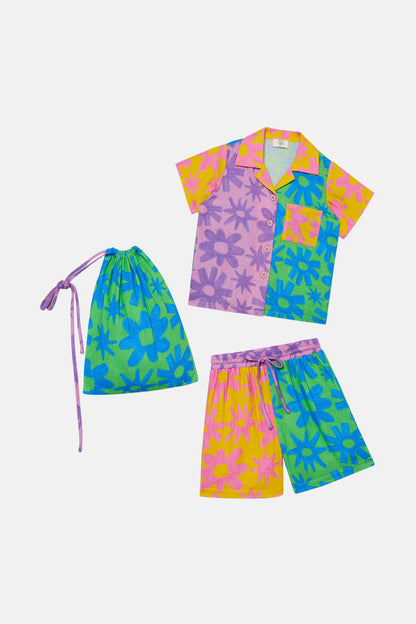 Gorman - Spliced Floral Kids PJ Set - print