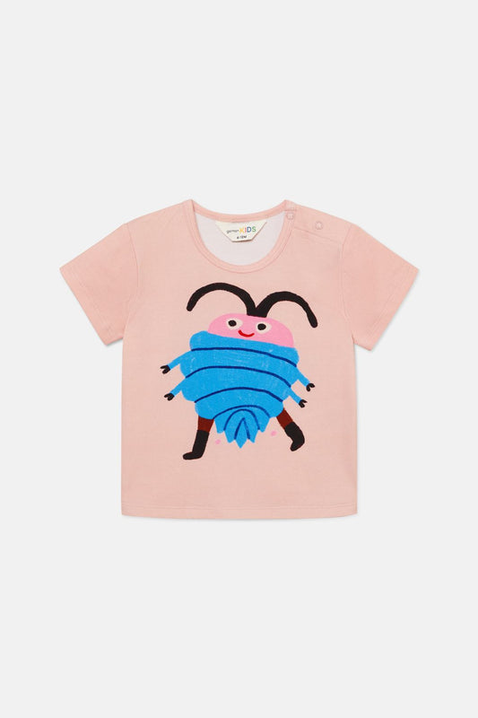 Gorman - Walky Beetle Baby Tee - pink