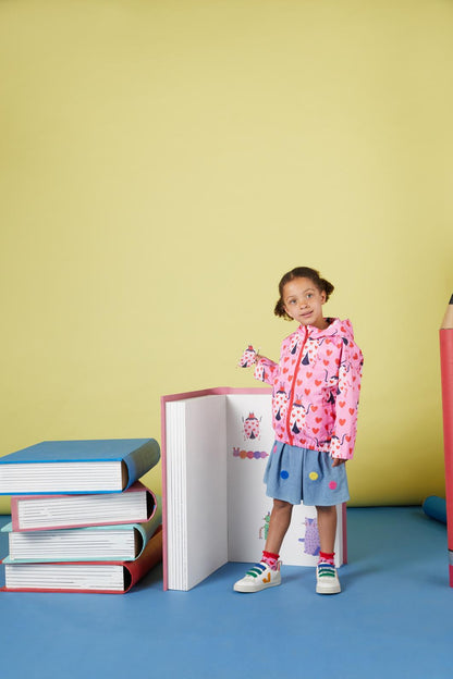 Gorman - Love Bug Kids Raincoat - pink