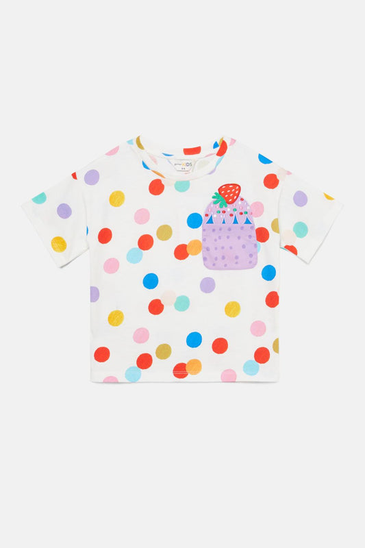 Gorman - Confetti Kids SS Pkt Tee - print