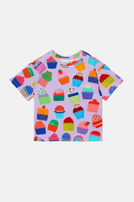 Gorman - Cupcakes Kids SS Tee - lilac