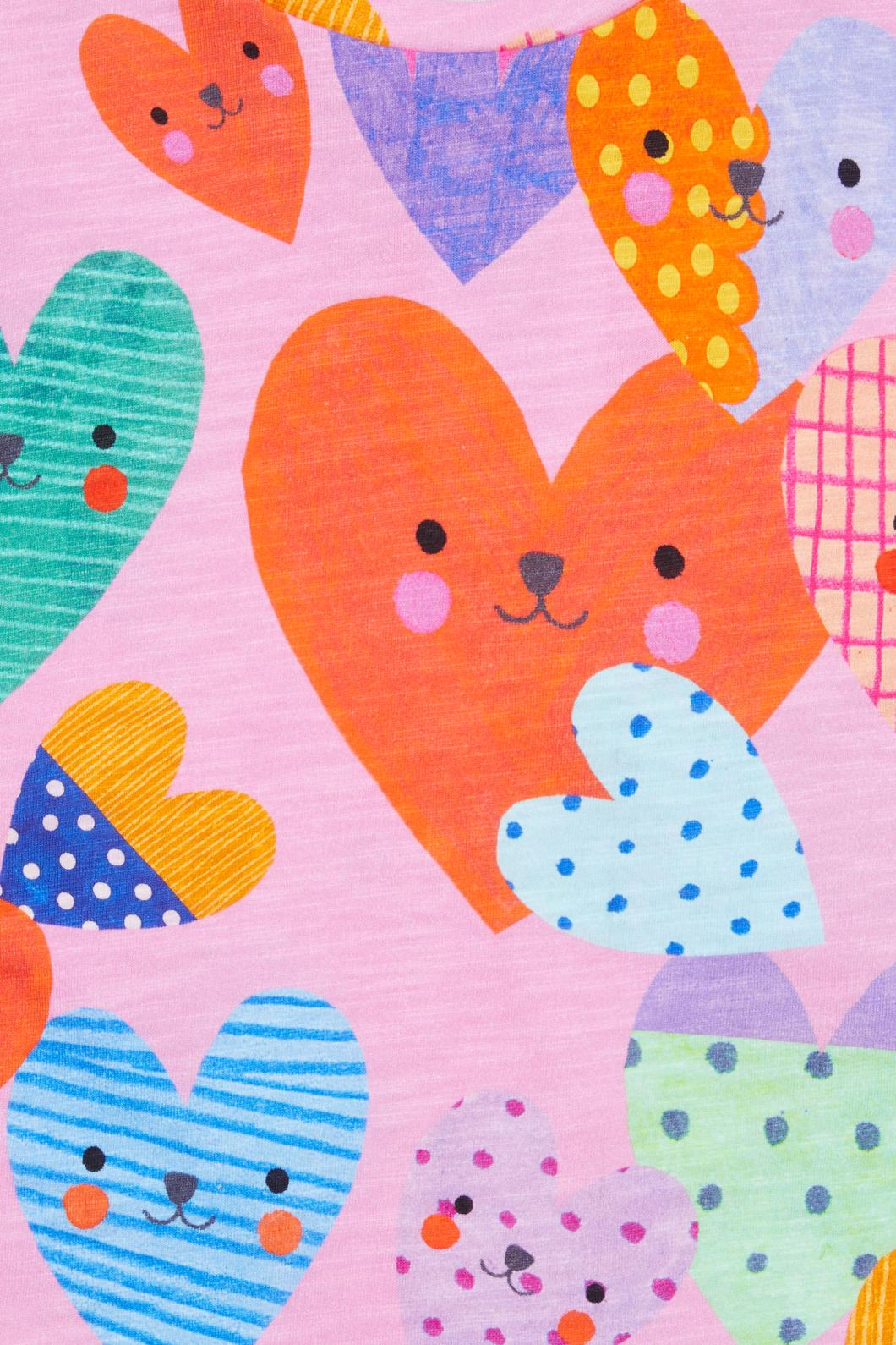 Gorman - Hearts Kids SS Tee - print