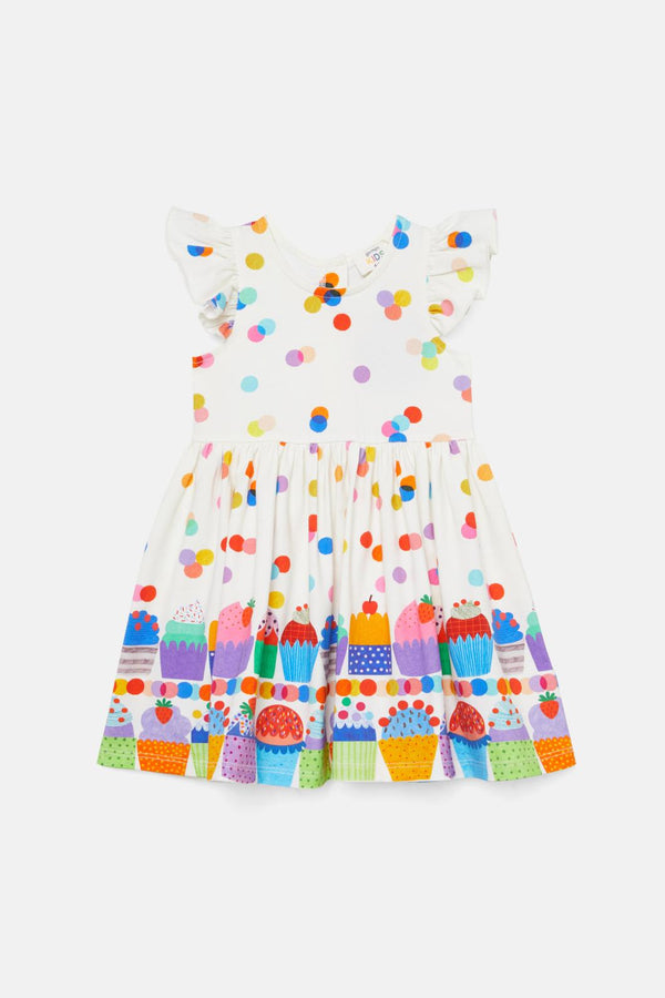 Gorman - Cupcakes Baby Dress - cream