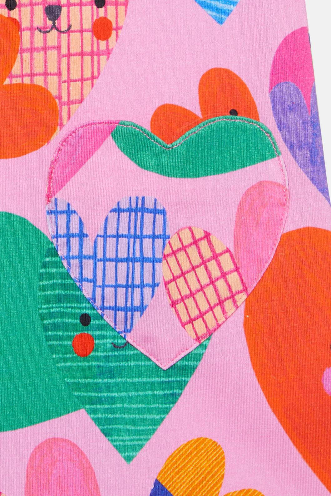 Gorman - Hearts Baby Dress - pink