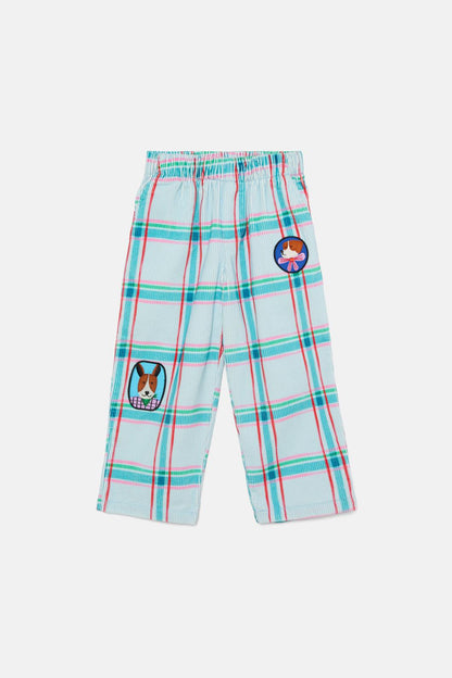 Gorman - Doggy Patch Kids Cord Pant - blue