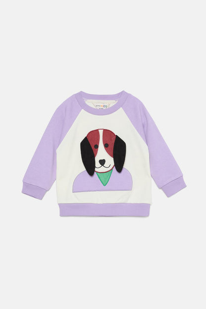 Gorman - Pup Guy Baby Sweater - multi