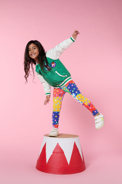Gorman - Spot Square Kids Legging - print