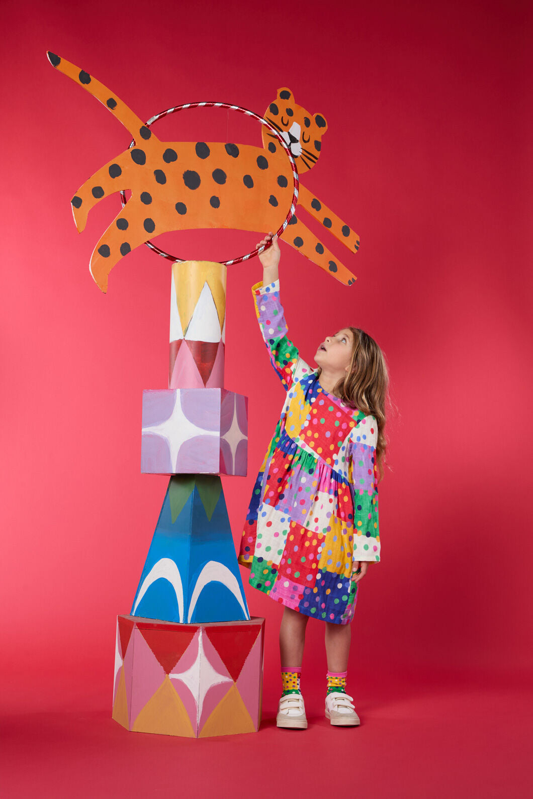 Gorman - Spotty Kids Dress - multi