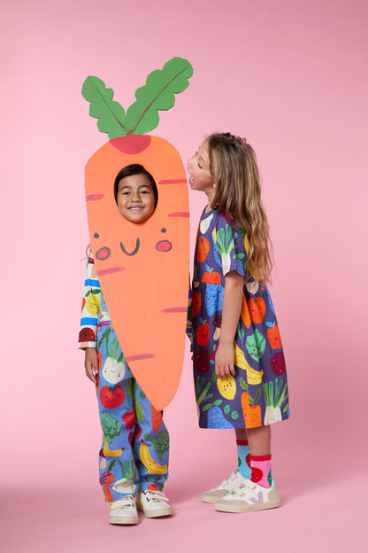 Gorman - Veggies Kids Dress - navy