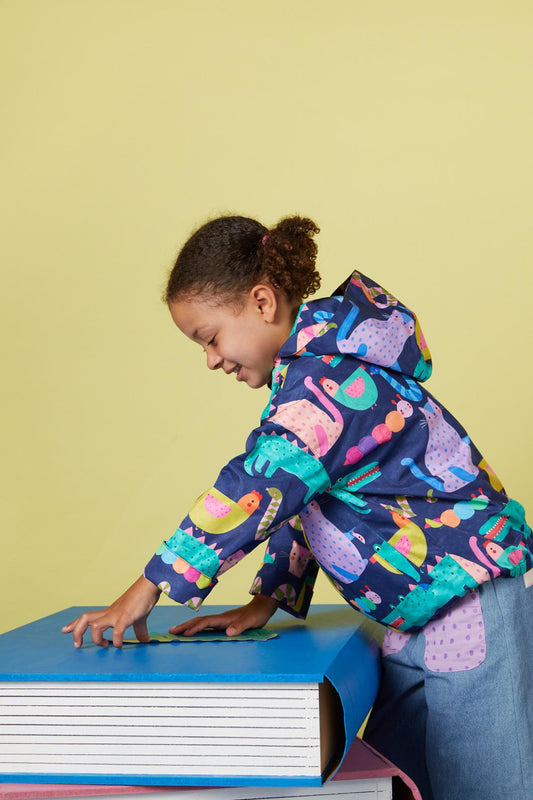Gorman - Bookclub Kids Raincoat - navy