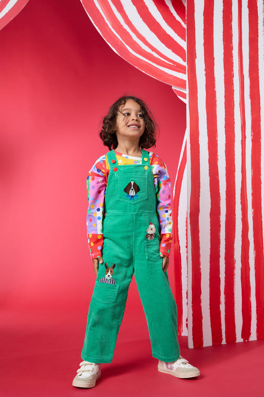 Gorman - Doggies Kids Overalls - green
