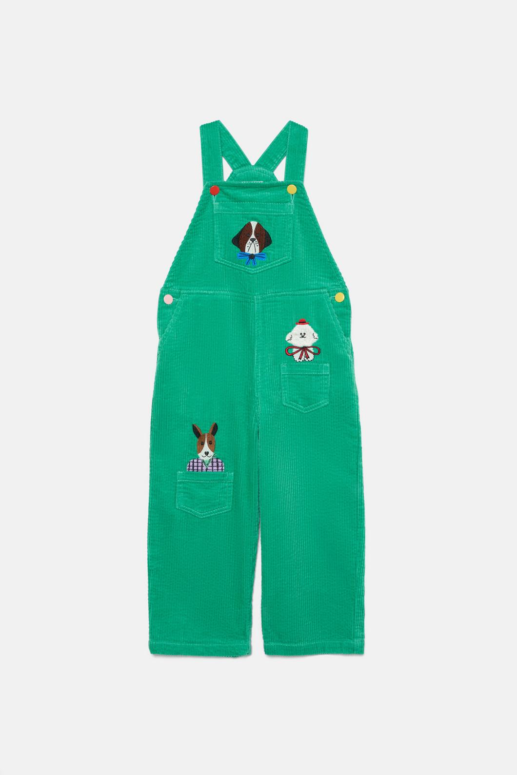 Gorman - Doggies Kids Overalls - green