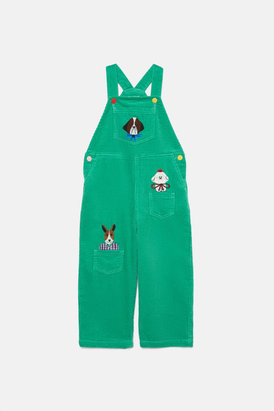 Gorman - Doggies Kids Overalls - green