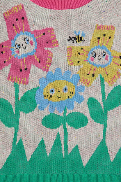 Gorman - Happy Floral Kids Knit - multi
