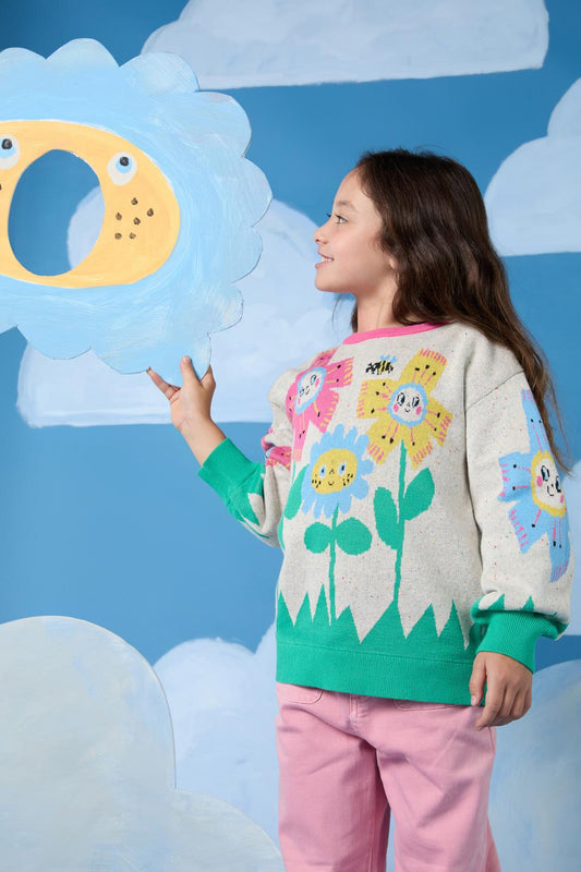 Gorman - Happy Floral Kids Knit - multi