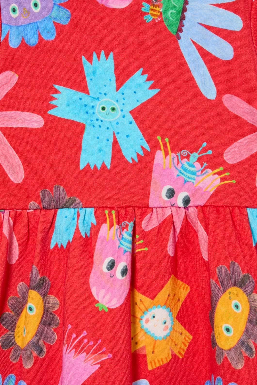 Gorman - Red Floral Kids Dress - red