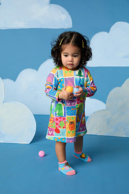 Gorman - Looking Out Baby Dress - multi