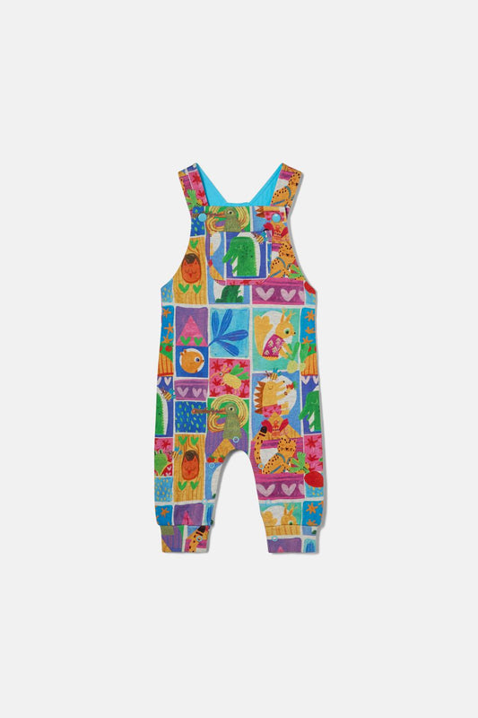 Gorman - Looking Out Baby Overalls - multi