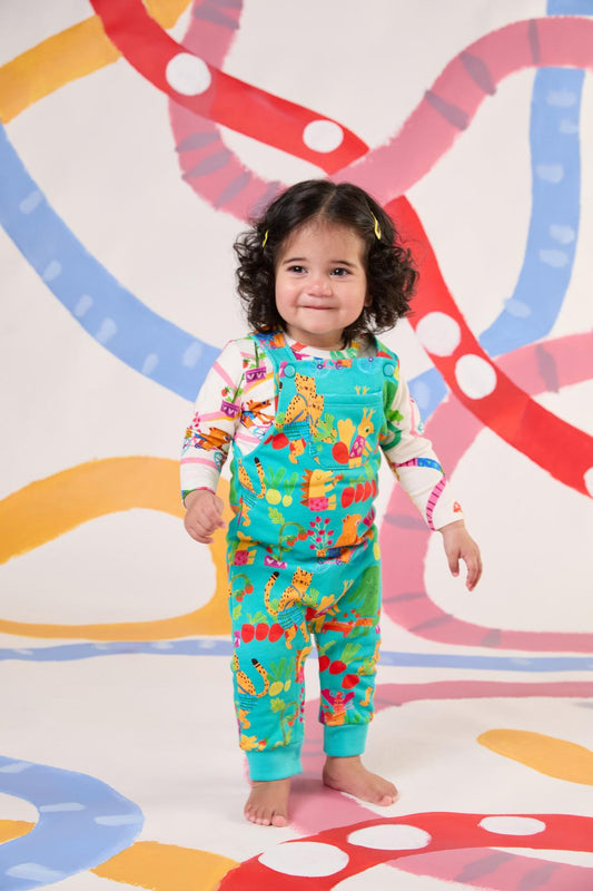 Gorman - Riding Baby Overalls - green