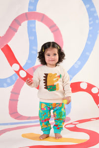 Gorman - Hedgehog Baby Sweater - oatmeal