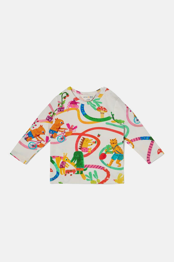 Gorman - Swirl Baby LS Tee - cream