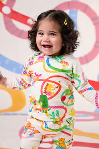 Gorman - Swirl Baby LS Tee - cream