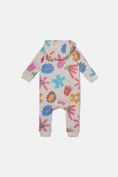 Gorman - Lucky Flower Baby Onesie - cream